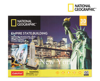 National Geographic 3D Landmark Puzzles