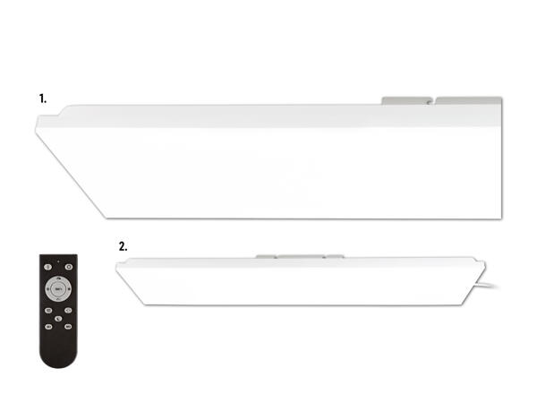 Plafonnier à LED, réglage du ton de la couleur