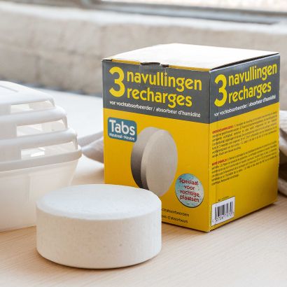 Nachfüllungen für Feuchtigkeitsaufnehmer
