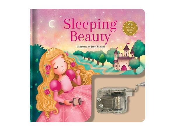 Sleeping Beauty Wind-Up Music Box Book
