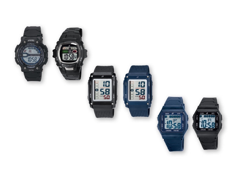 AURIOL(R) Digital Sports Wristwatch