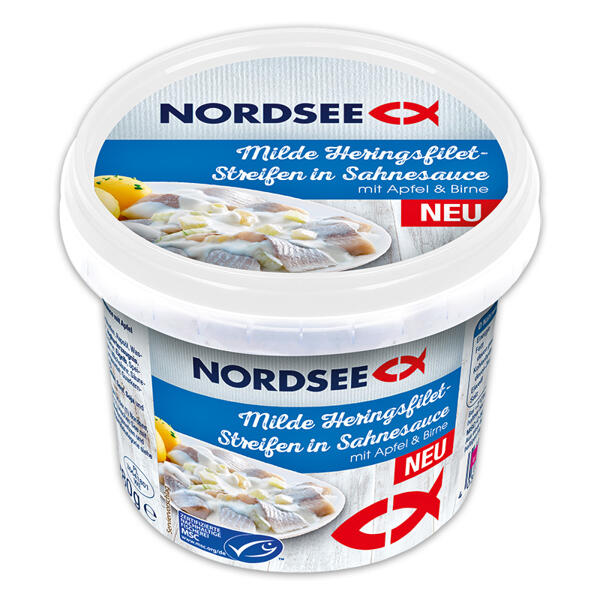 Milde Heringsfilet-Streifen