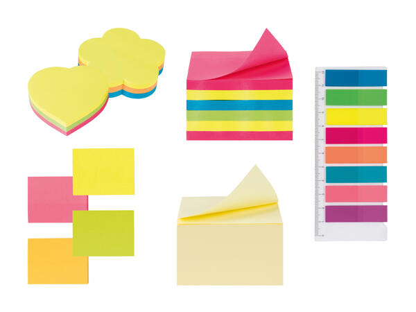 Assortiment de notes adhésives