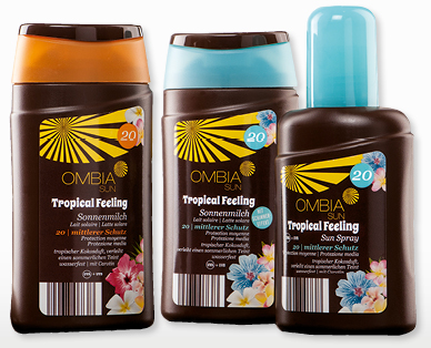 Linea solare "Tropical Feeling" OMBIA SUN