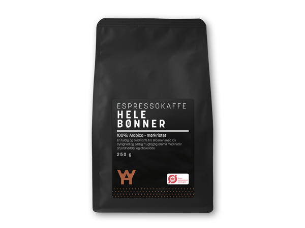 WH Espressokaffe hele bønner