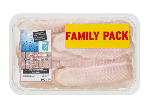 Filets de pangasius