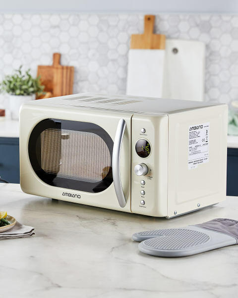 Ambiano Retro Microwave 700W
