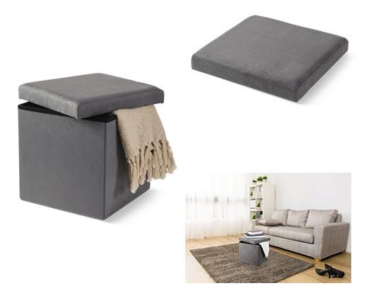 SOHL Furniture 
 Foldable Storage Ottoman