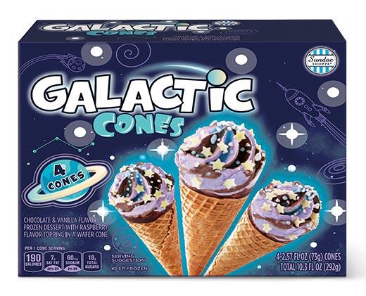 Sundae Shoppe Unicorn, Mermaid, or Galactic Cones