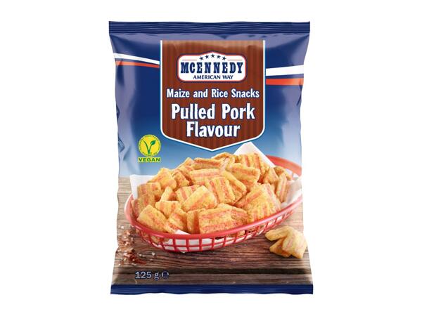 Mcennedy Maize And Rice Snack Pulled Pork Flavour