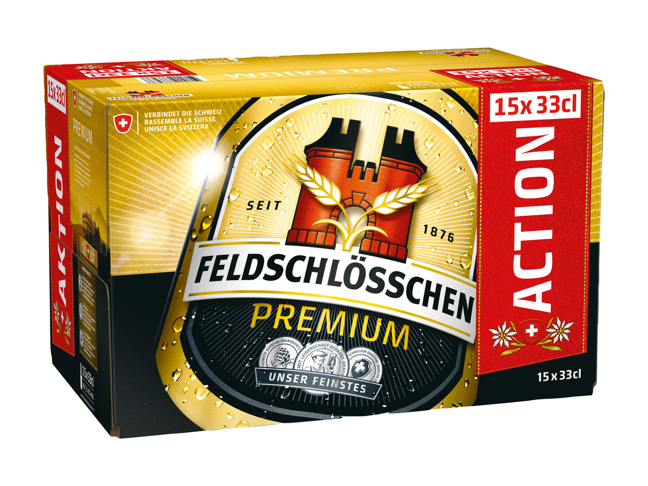 Bière Feldschlösschen Premium