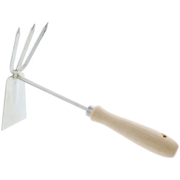 Garden Touch drietand handhark