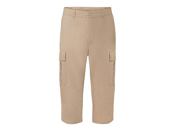 Mens' Cargo Trousers Straight Leg