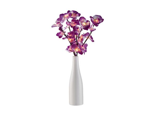 LIVARNO HOME(R) Vase med LED-blomstergrene