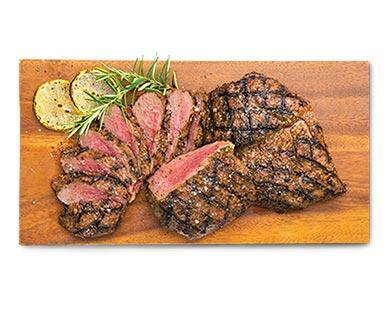Never Any! 
 FRESH Butterflied Lamb Leg Rosemary Garlic or Unseasoned