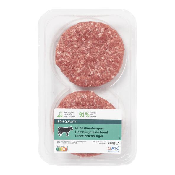 Rundshamburger, 2 st.
