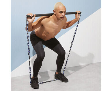 Resistance Band and Bar Set