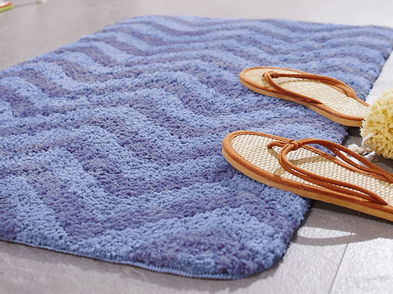 MIOMARE Microfibre Bath Mat Set