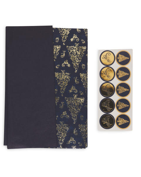 Blue Foil Tissue