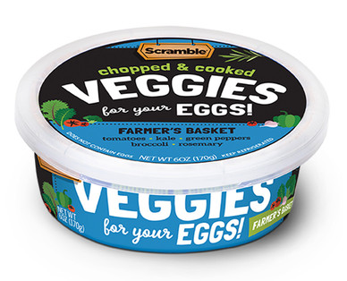 Scramble Veggies for Your Eggs Farmer's Basket or Rancheros