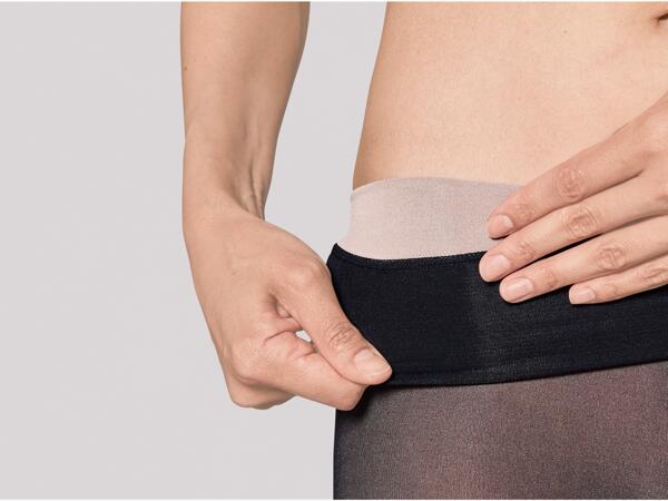 Thermal Tights With Beige Lining