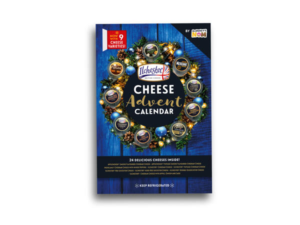 Ilchester(R) British Cheese Advent Calendar