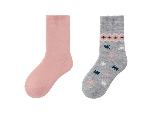 Girls' Thermal Socks