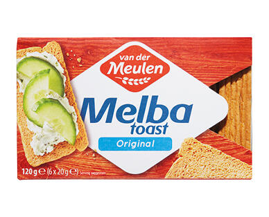 Van der Meulen Melba Toast Original 120g