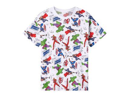 Older Kids' Short Pyjamas with Superheroes Pattern