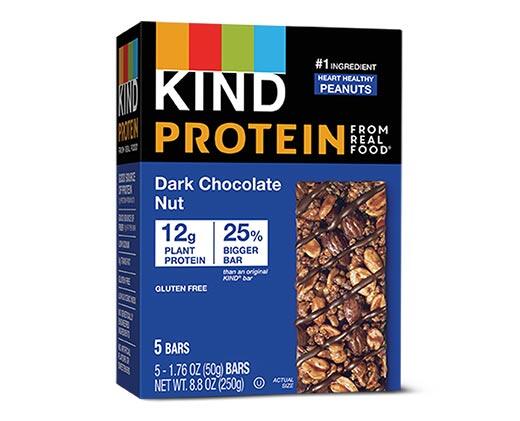 Kind Snacks 
 Protein Bars Crunchy Peanut Butter or Double Chocolate