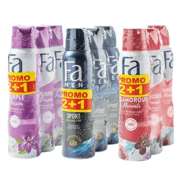 FA(R) Deodorant, 3 st.