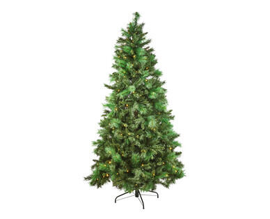 Winchester Luxury Pre-lit Christmas Tree 7ft (213cm)