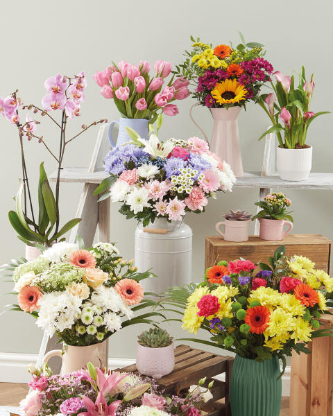 Beautiful Blooms Pink Bumper Bouquet