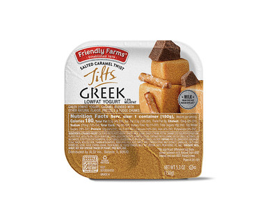 Friendly Farms Tilts Greek Yogurt