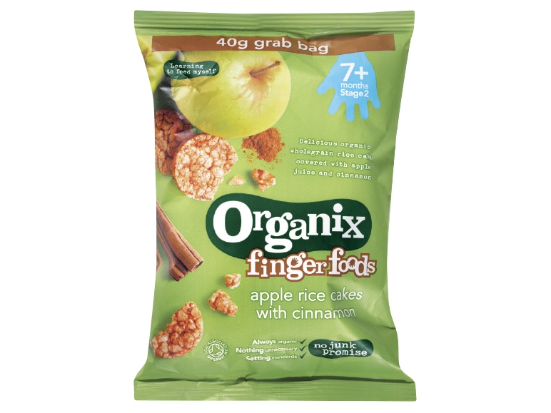 ORGANIX Apple & Cinnamon Rice Cakes