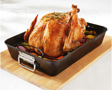 Carbon Steel Roaster with Rack