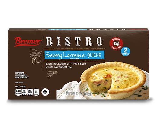Bremer Bistro 
 Florentine or Lorraine Quiche