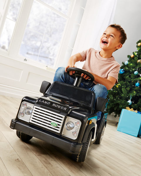 Black Ride On Kids' Land Rover