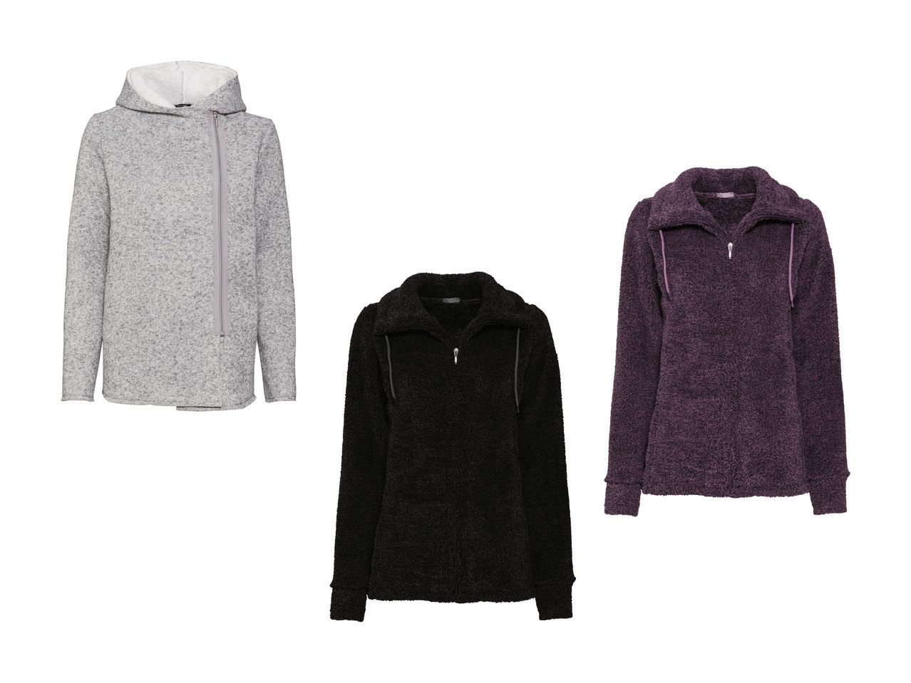 Veste polaire/ Veste polaire peluche pour femme1