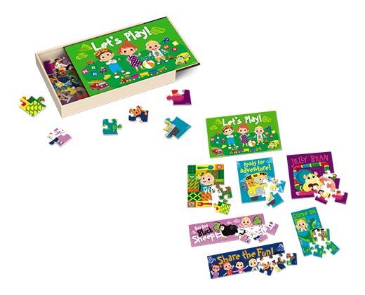 Spin Master 
 7-Piece Wooden Puzzle Set