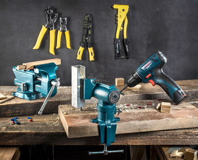 BOSCH Akku-Bohrschrauber Bosch GSR120, inkl. 23-teiligem Zubehör