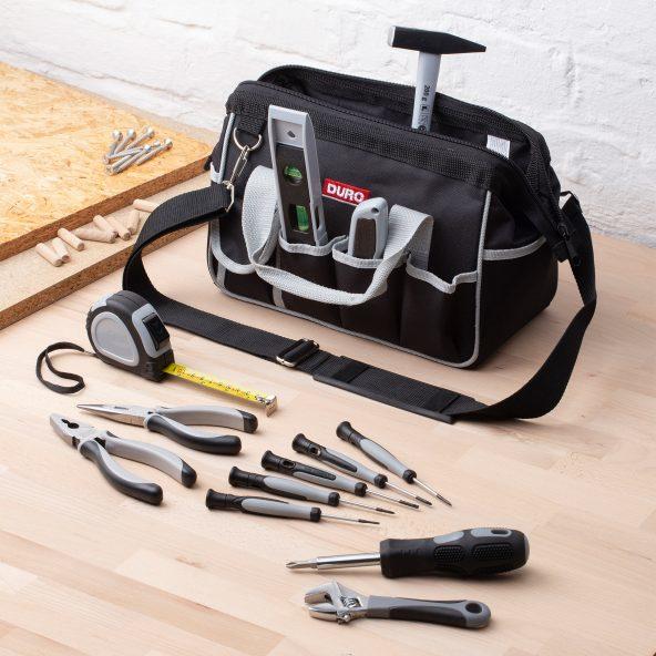 Sacoche à outils, 13 pcs