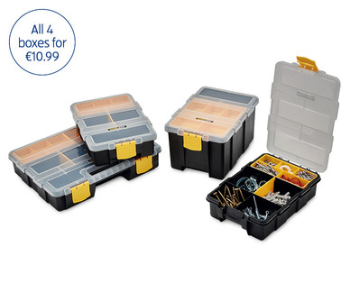 4 Assorted Storage Boxes***