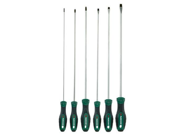 Screwdriver set, 6 or 10 pieces