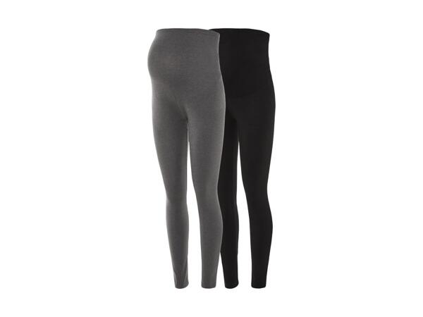 Leggins de grossesse, set de 2