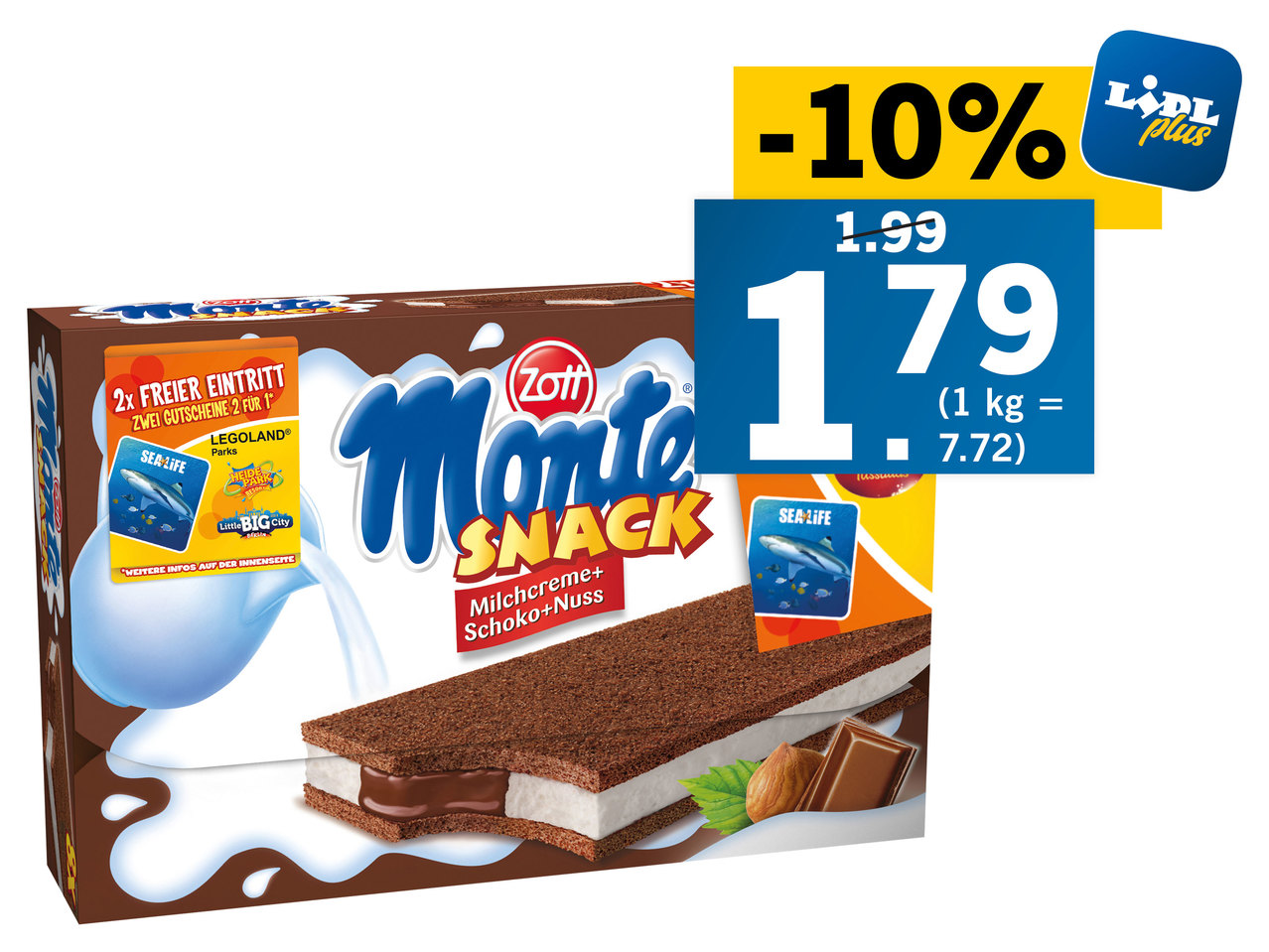 ZOTT Monte Snack 8er