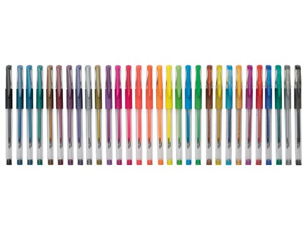 Gel Pens, 30 Pieces
