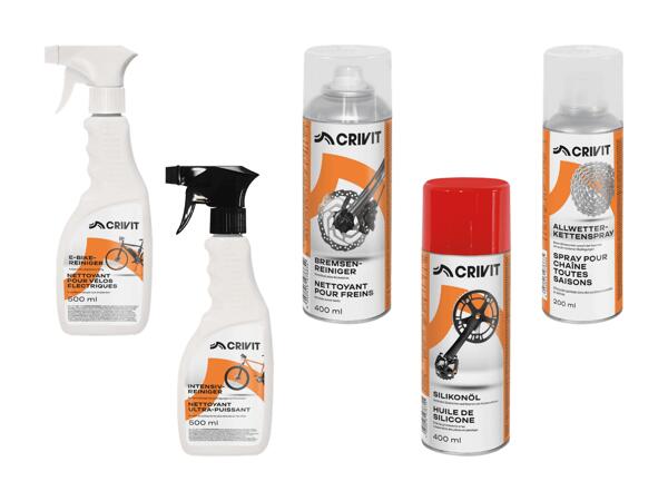 Spray de réparation ou spray fonctionnel pour vélo