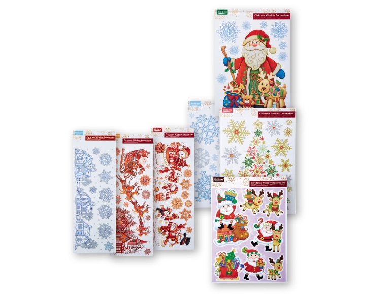 MELINERA(R) Christmas Window Decorations