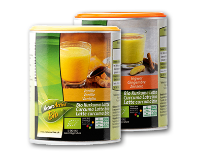 Mélange d'épices bio pour curcuma-latte NATURE ACTIVE BIO